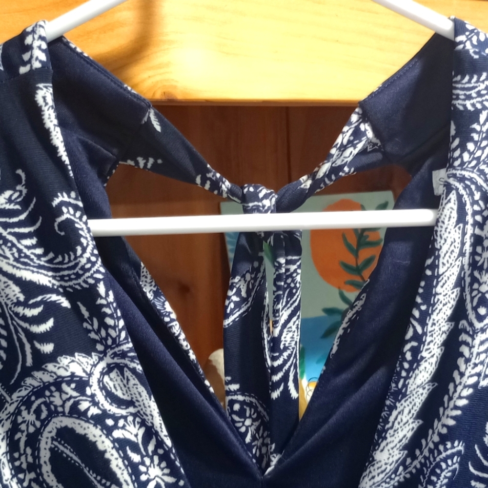 Sandra Darren Jumpsuit NWT 1X - Picture 5 of 8